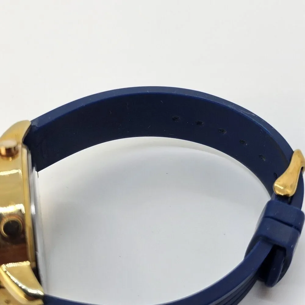 Sketchers Unisex Watch 40MM Rose Gold Blue‎ Gray Case Blue Plastic Bands
